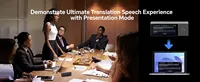 Auriculares Traductores Inteligentes con IA TimeKettle X1, Traducción de Voz en Tiempo Real, Interpretación Simultánea, Pantalla Táctil
