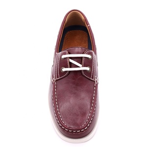 Chaussures bateau plates pour hommes, souples et tendance, en PU, de haute qualité et à prix compétitif - Product Image 4