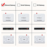 Passerelle Ethernet IoT RJ45 avec chipset ESP32, capteur de données Mbps, interface de surveillance à distance XZ-DSG1 5km