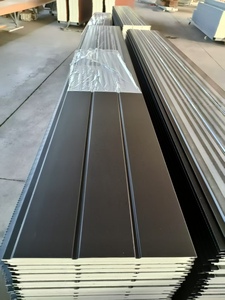 Panel de Revestimiento Metálico Decorativo Aislado, Resistente al Fuego y al Agua Salada, para el Centro Logístico Costero de Qatar B1 - Product Image 6