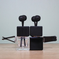 Flacon Vide de Haute Qualité 8ml pour Diffuseur d'Huiles Essentielles à Clipser pour Grille d'Aération de Voiture