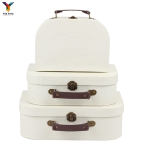 Trẻ em vali hộp các tông Vali lưu trữ hộp giấy vali với kim loại xử lý - Product Image 6