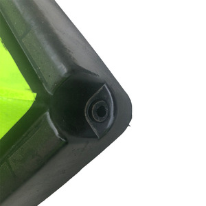 Barrières en PU remplies d'eau, hauteur 80 cm, poids 9 kg, barrières anti-collision pour chantiers routiers et entrées communautaires - Product Image 1