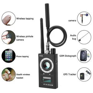 2023 K18 Wireless Detector Kamera 1MHz-6,5 GHz Gsm Audio Bug Finder GPS-Signal objektiv Rf Tracker Detect Multifunktions-Anti-Kamera