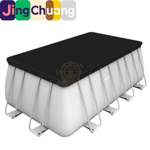 Jingchuang56670 <span class=keywords><strong>Piscine</strong></span> rectangulaire surélevée en tubes d'acier <span class=keywords><strong>de</strong></span> 16 pieds, produit phare pour toute la famille - Product Image 5