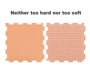 Tapis de <span class=keywords><strong>massage</strong></span> sensoriel 3D en relief - Tapis de jeu et d'exercice antidérapant pour ramper à la maison - Product Image 6