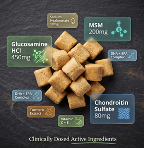 Suplemento Nutricional para Cadera y Articulaciones de Mascotas OEM y ODM con Glucosamina, Sulfato de Condroitina, MSM, Hialuronato de Sodio, <span class=keywords><strong>EPA</strong></span> y DHA - Product Image 2