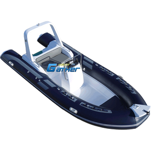 Gather RIB520 5.2M 17FT New Design Fishing Sailing Yacht Fiberglass Dingh Deep-V Hull Boat Speed <span class=keywords><strong>Canoe</strong></span> For Sale RIB520C - Product Image 6
