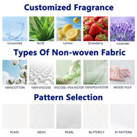 Échantillon GRATUIT : Lingettes Humides Mini Format Tendance, Écologiques, Nouvelle Version, Petit Paquet Portable, Lingettes Humides de Voyage