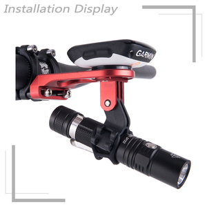 Support multifonctionnel 3-en-1 pour vélo : support de guidon, extension de <span class=keywords><strong>potence</strong></span> et support de compteur de vitesse - Product Image 5