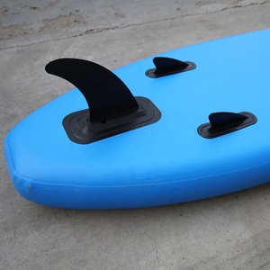 Planche de <span class=keywords><strong>paddle</strong></span> gonflable ISUP Drop Stitch OEM, motif plumes bohèmes dessinées à la main, losanges et rayures colorées, ambiance estivale - Product Image 4