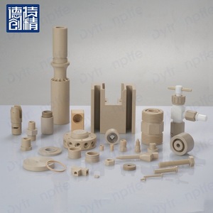 Pièces PEEK Dechuang DC-022, composants usinés sur mesure de haute précision 0,02 mm pour applications industrielles - Product Image 1
