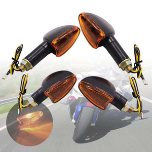 Feu <span class=keywords><strong>clignotant</strong></span> halogène universel 12V pour <span class=keywords><strong>moto</strong></span>, <span class=keywords><strong>clignotant</strong></span> pour scooter, pour Honda Suzuki Yamaha, 2 ou 4 pièces - Product Image 2