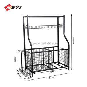 Металлическая труба для хранения спортивных мячей и выставочный стенд для тренажерного зала, подходит для баскетбольных, волейбольных и медицинских мячей - Product Image 6