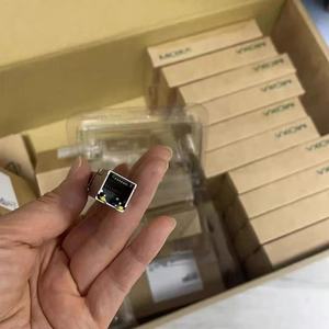 ตัวแปลงสื่อไฟเบอร์ SFP-1GTXRJ45-T ตัวเชื่อมต่อ SFP RJ45 แบบมีสาย LAN เกรดอุตสาหกรรม - Product Image 2