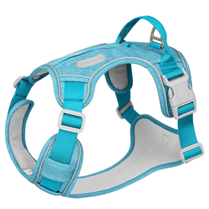 Arnés para Perro de Malla Transpirable con Anillo en O Frontal, Tiras Reflectantes, Sin Estrangulamiento, con Airtag - Product Image 1
