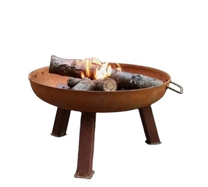 Venta Directa de Fábrica, Brasero Grande para Patio, Jardín o Picnic, con Parrilla para Barbacoa, de Leña, Bajo Nivel de Humo - Product Image 6
