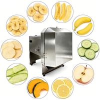 YYHB Commerciële Bananen Snijder 10-Inch 304 RVS Eenvoudig te Gebruiken voor Smoothie Bowls, Ronde Schijfjes
