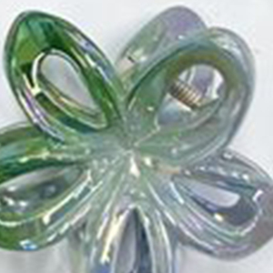 Opzione alla moda per l'uso quotidiano: fermaglio per capelli Nk Hollow Flower da 8 cm in plastica colorata per donne e ragazze - Product Image 5