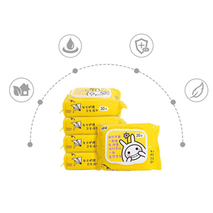 Lingettes de soin féminin douces 20 pièces, lingettes d'hygiène <span class=keywords><strong>intime</strong></span> au pH équilibré pour femmes, voyage, hôtel, OEM - Product Image 1