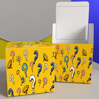 Boîte d'emballage en papier pour jouets mystérieux en boîte aveugle, poupées en peluche, personnalisable