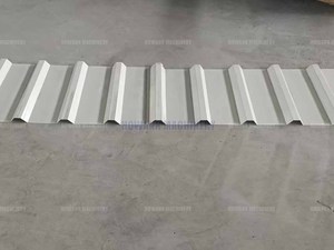 Tuile trapézoïdale et vitrée de nouveau Style formant la machine Machine à tôle de toiture monocouche pompe à moteur automatique en tôle - Product Image 6