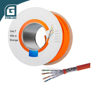 Cable Ethernet Gcabling Cat7 Cat6 para Exteriores, Cable Amarillo de Cobre Puro de 5000 305 Metros (305m) <span class=keywords><strong>Ccam</strong></span> para Exteriores Infinity - Product Image 5
