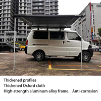 Accessoires pour caravanes HEYRV, auvent de camping-car personnalisable, cadre en alliage d'aluminium épaissi, imperméable aux UV, auvent rétractable pour camping-car