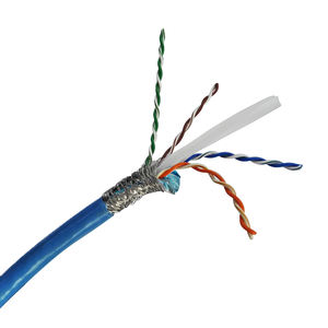 <span class=keywords><strong>Cable</strong></span> Ethernet Cat5e UTP/<span class=keywords><strong>FTP</strong></span>/<span class=keywords><strong>Trenzado</strong></span> SFTP con Certificación CE, 8 Núcleos, 4 Pares, para Interiores y Exteriores, Cubierta <span class=keywords><strong>de</strong></span> PVC/LSZH, Longitud y Color Personalizables - Product Image 5