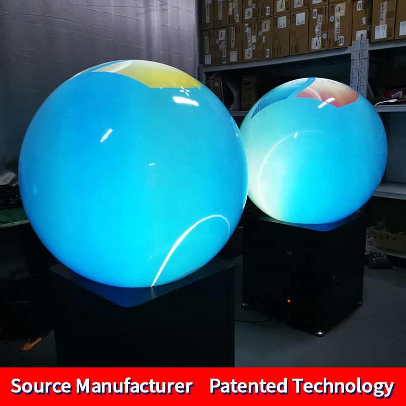 Seeball Spherical Screen System - Interaction & Projection