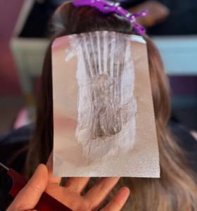 Salon-Aluminiumfolie 5" x 11" Geprägte Aluminiumfolie 500 Folienblätter - Product Image 3