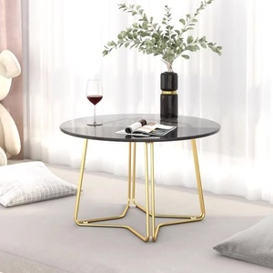 Mesa de Centro Pequeña de Vidrio de Lujo, Estilo Nórdico Moderno, Resistente, con Borde para Ventanal, Diseño de Mesa Baja Tatami - Product Image 5