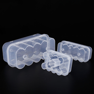 Boîtes en plastique PVC transparentes étanches à 2 compartiments pour flacons de peptides cosmétiques et produits de soin de la peau, 10 ml et 3 ml (2 flacons) - Vente en gros - Product Image 3