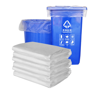 Bolsas de Basura Planas de PE Reciclables y Ecológicas con Cordón para Uso Doméstico en el Mercado Estadounidense - Product Image 4