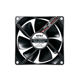 Ventilador sin Escobillas de CC 9225 de 12V, Silencioso, para Electrónicos, Tamaño Pequeño, Color Marrón - Product Image 2