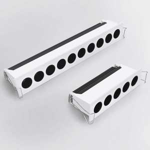 Haute Cri Lumen Faible Ugr Tube Linéaire Bibliothèque Gym Salon Intégré Anti-Éblouissement Led Grille Plafonnier - Product Image 1