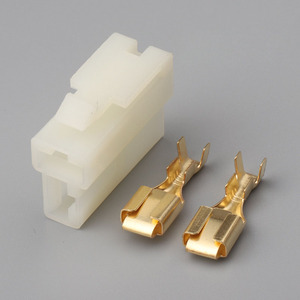 ขั้วต่อไฟฟ้าอัตโนมัติ OEM ขนาด 6.3 มม. ประเภทต่างๆ, ขั้วต่อไฟฟ้าแบบ 2 ขา ตัวผู้และตัวเมีย - Product Image 4