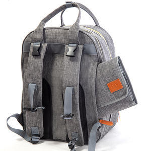 Bolsa de Lujo para Guardar Pañales, Bolsa de Viaje Portátil para Bebés y Mamás, Bolsa de Maternidad Plegable con Cambiador - Product Image 4