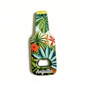 Ouvre-bouteille au design emblématique Montserrat Ciudad Juarez Anguilla Îles Vierges Aimants de réfrigérateur promotionnels personnalisés en gros - Product Image 5
