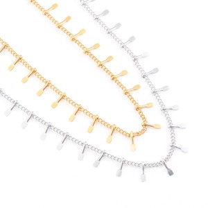 Delicado y Exclusivo Collar Fino de Acero Inoxidable, Cadena de Eslabones para Suéter, Gargantilla para Mujer y Hombre, Accesorios de Joyería para Regalo DIY - Product Image 6