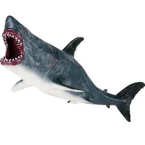 Yxs enfants science éducation simulation vie marine modèle animal grand <span class=keywords><strong>Megalodon</strong></span> grand blanc homme-manger requin <span class=keywords><strong>jouet</strong></span> - Product Image 5