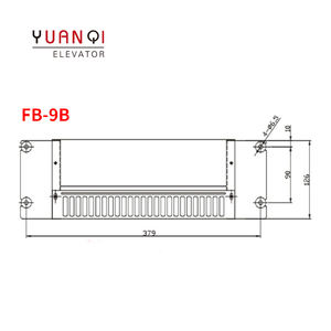 General ventilador de ascensor FB-9B ascensor ventilador de ventilación - Product Image 2