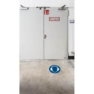 DURABLE - 1729-06 Pictograma de suelo ''Use protección auditiva''-EAN 4005546983394 SEÑALIZACIÓN Y MARCADO DE PISOS - Product Image 2