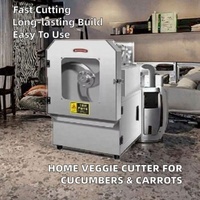 Machine à couper les légumes automatique, état neuf, 220V, garantie 1 an, pour hôtels et usines de transformation des légumes