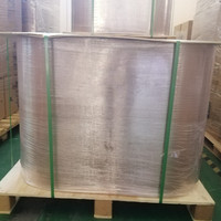 Papier enduit de silicone de qualité alimentaire rouleaux jumbo 100% papier sulfurisé en pâte de bois vierge