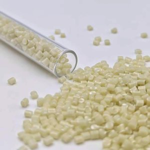 Gránulos de Plástico PCR ABS Reciclado Certificado por GRS, OBP OCEAN, IBISS BP18N, Color Natural, Retardante de Llama, Extrusión de Alto Flujo - Product Image 2