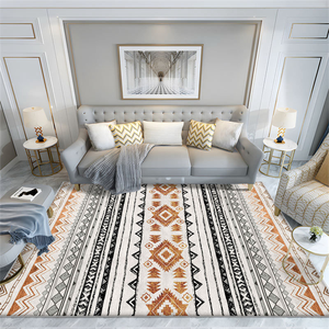 Alfombra de Oración Musulmana de Poliéster Ecológico, Fabricada a Máquina, Superficie Lisa, Base Antideslizante de Silicona, Altura de Pelo de 6mm, para el Hogar - Product Image 2