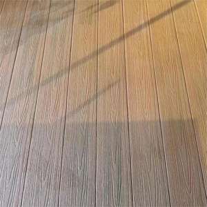 SHENGCHENG OEM – Plancher de terrasse en WPC personnalisable, étanche et durable pour extérieur, terrasses et jardins, système de pose par clic - Product Image 5