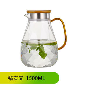 Juego de botellas de agua fría de vidrio, taza de agua, taza nórdica gruesa, vasos familiares estilo INS - Product Image 6