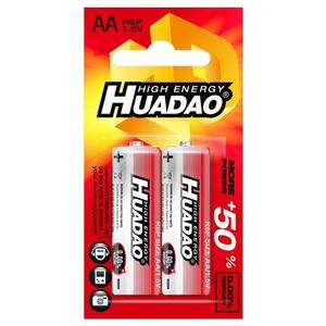 Cuanen Baterai Super Power Zinc Carbon 1,5vr6 Aa Um-3 1.5V R6 Kemasan Kartu Insert untuk Mainan Baterai Remote Control - Product Image 1